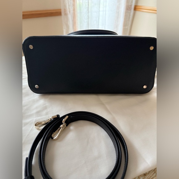 Kate Spade Payton Medium Dome Satchel Crossbody, Black - Picture 3 of 9